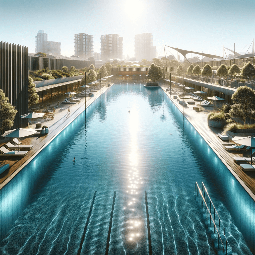 the quays swimming
